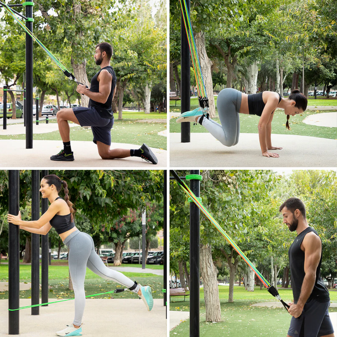 KIT Bandas Resistencia Fitness